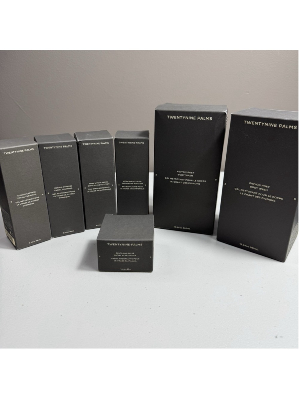 TwentyNine Palms Body Wash Face Care Bundle 7 Pc Set